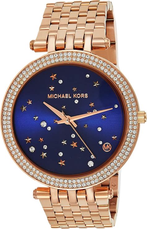 michael kors women's watch blue dial|Michael Kors watches for women.